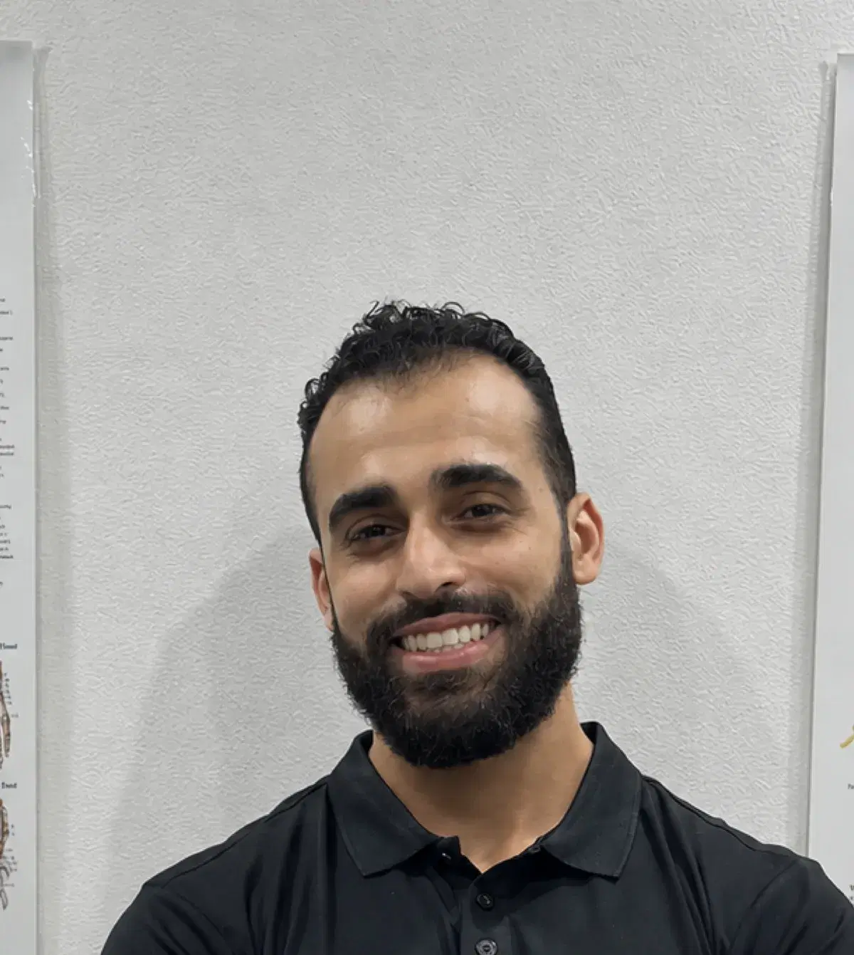 Dr Laith Musallam, chiropractor.